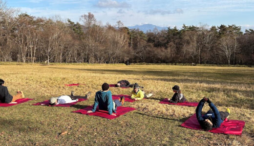 【実施報告】11月16日　森のトレイルづくり＆焚火de婚活